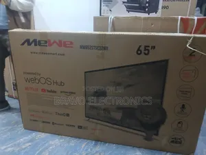 Mewe 65” Uhd Smart Tv – Silver Frame Edition