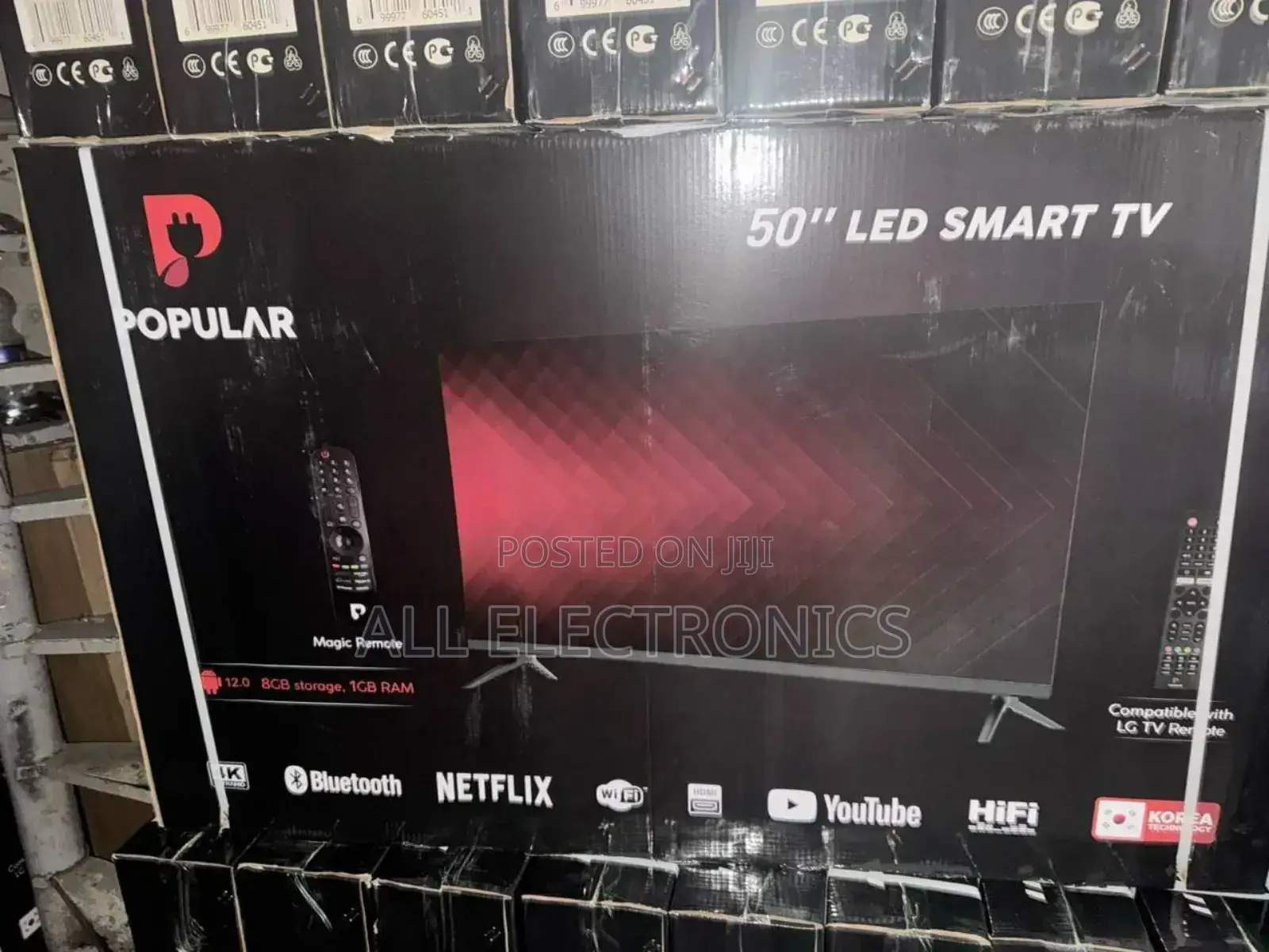 Popukar 50inch Smart Tv