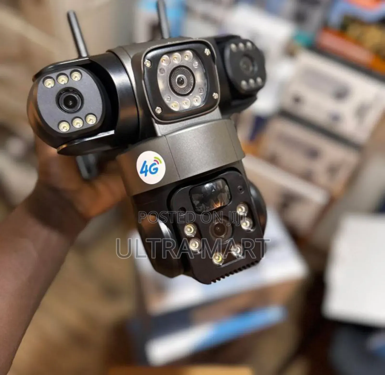 Solar PTZ Security Camera