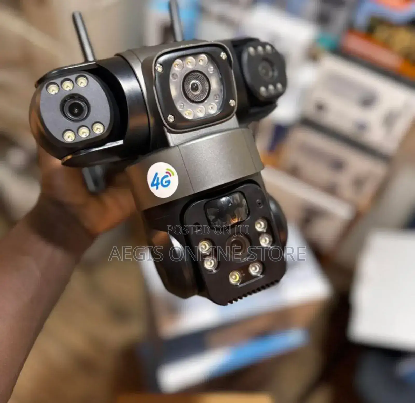 Solar PTZ Security Camera
