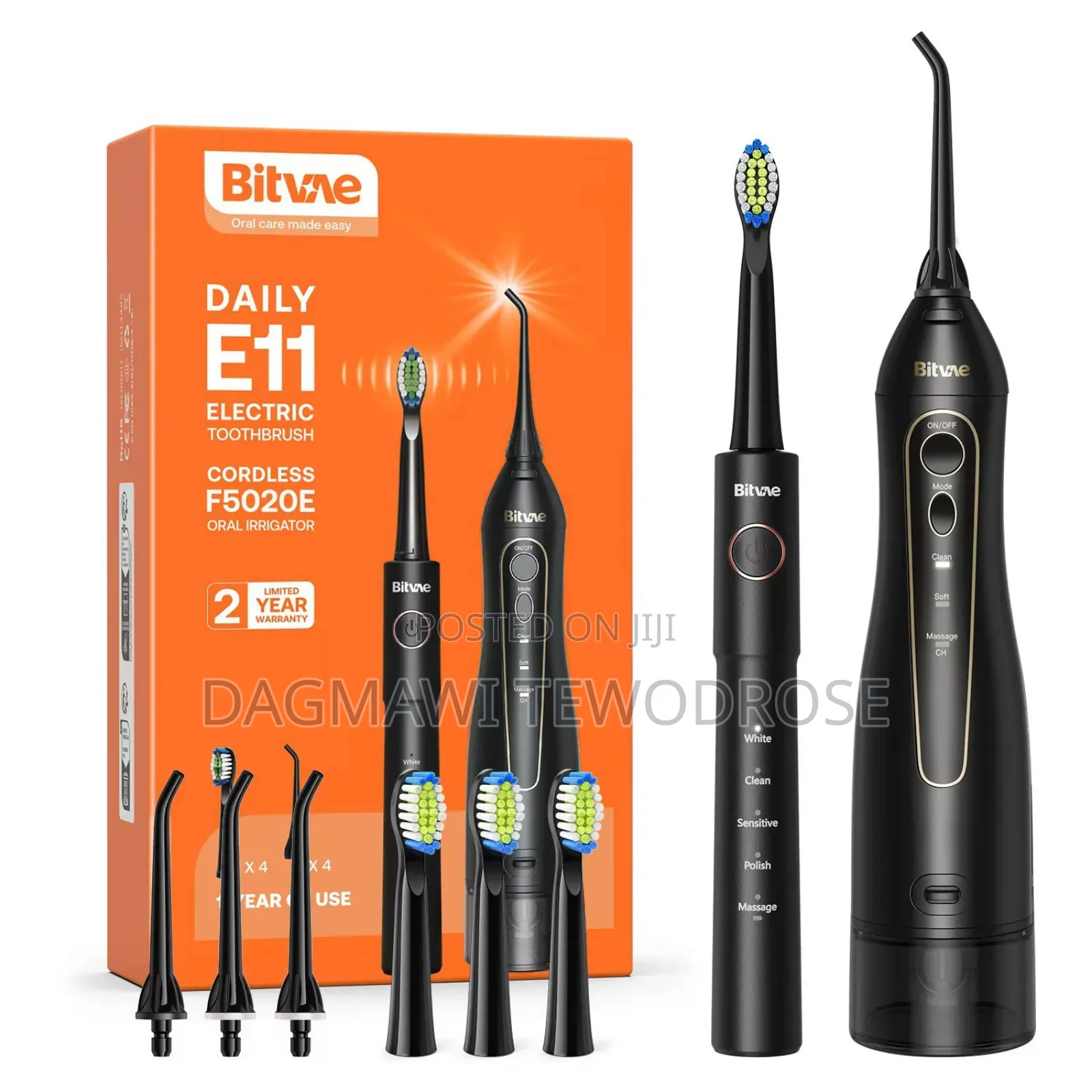 Bitvae Electrical Toothbrush and Water Dental Flosser