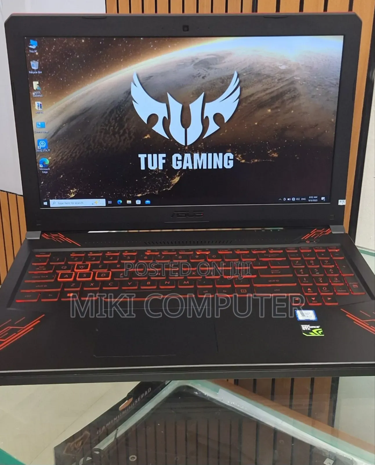 New Laptop Asus TUF Gaming A15 16GB Intel Core I7 SSD 512GB