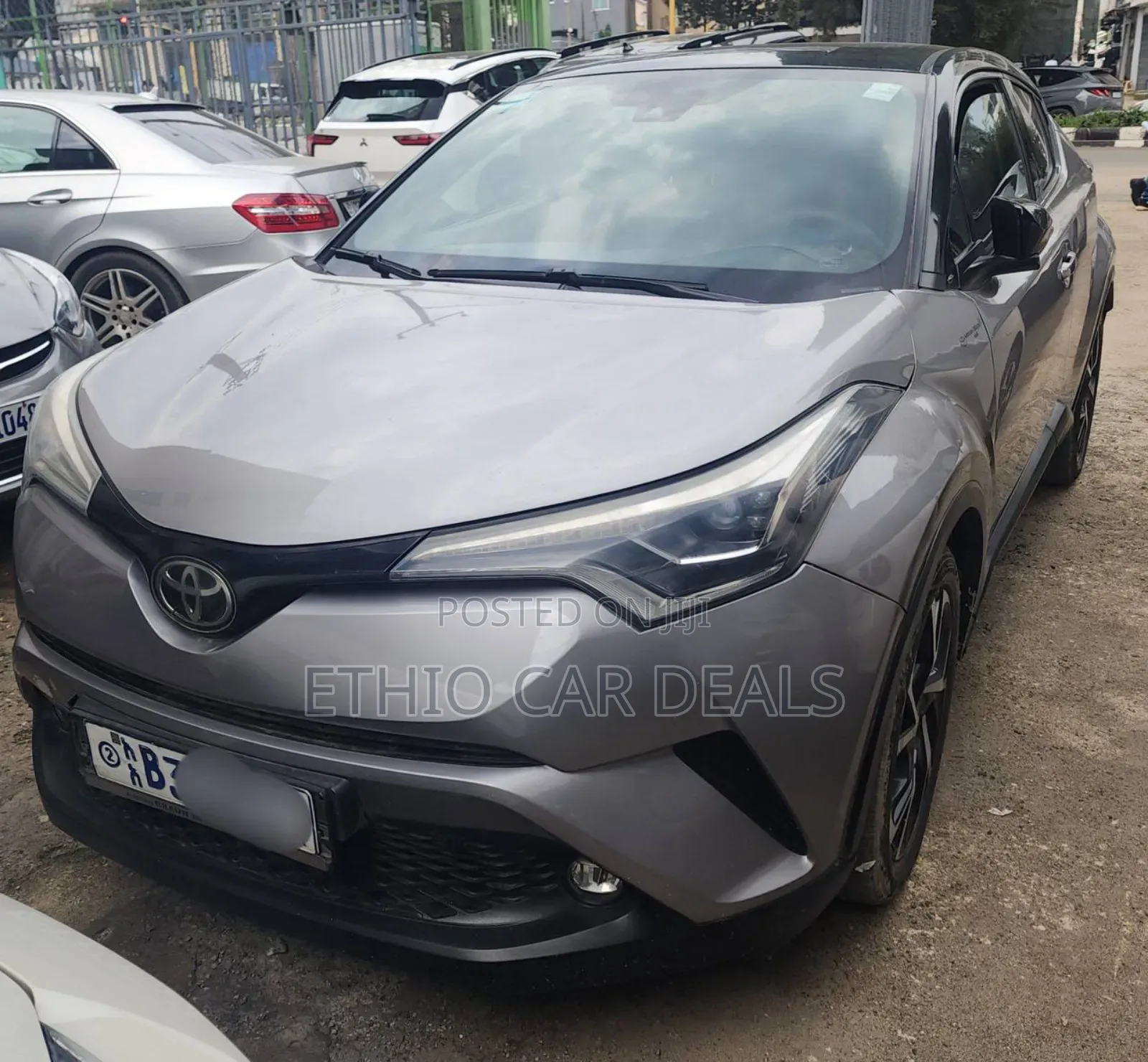 Toyota C-HR 2017 Gray