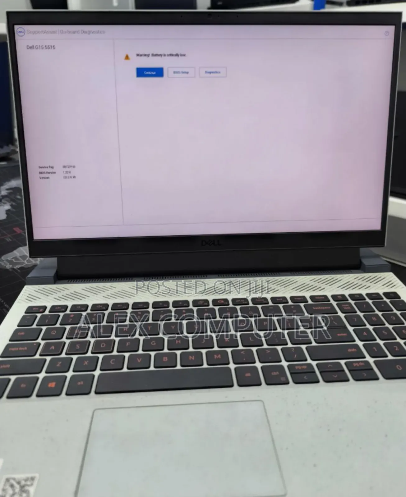 New Laptop Dell G15 5511 16GB AMD Ryzen 7 SSD 512GB
