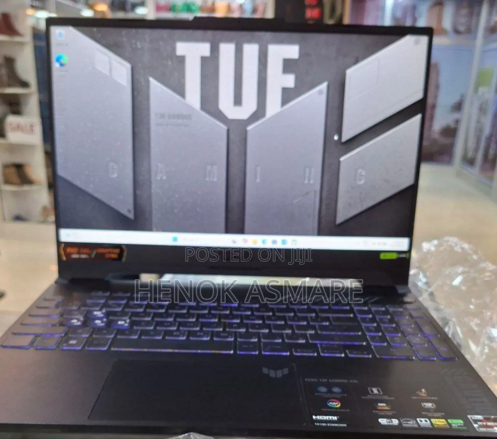 New Laptop Asus TUF Gaming A15 16GB Intel Core I7 SSD 512GB