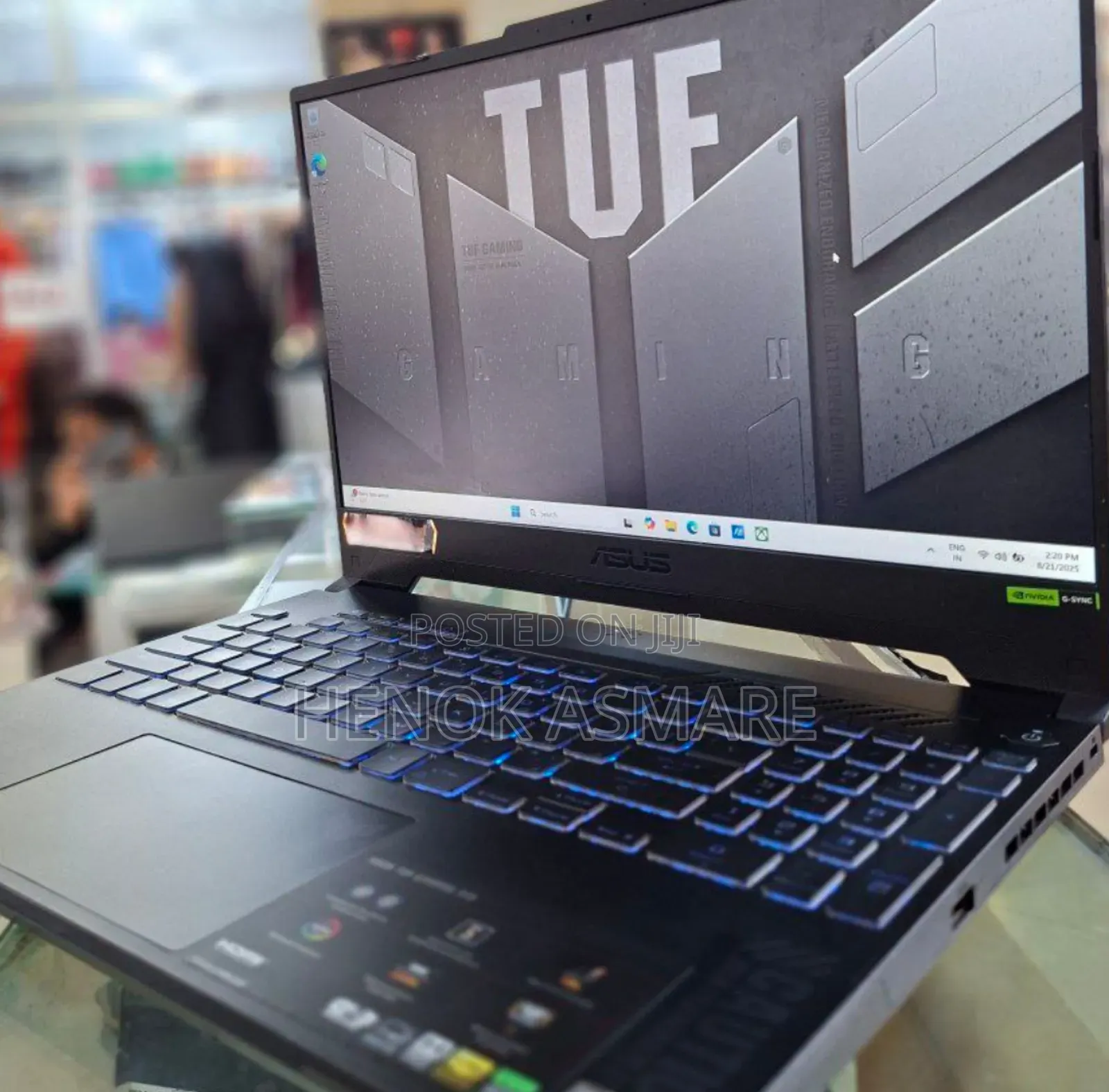 New Laptop Asus TUF Gaming A15 16GB Intel Core I7 SSD 512GB