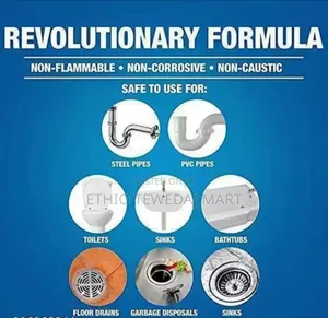 Wild Powerful Drain Blockage,Sink Toilet Blockage Cleaner Powder