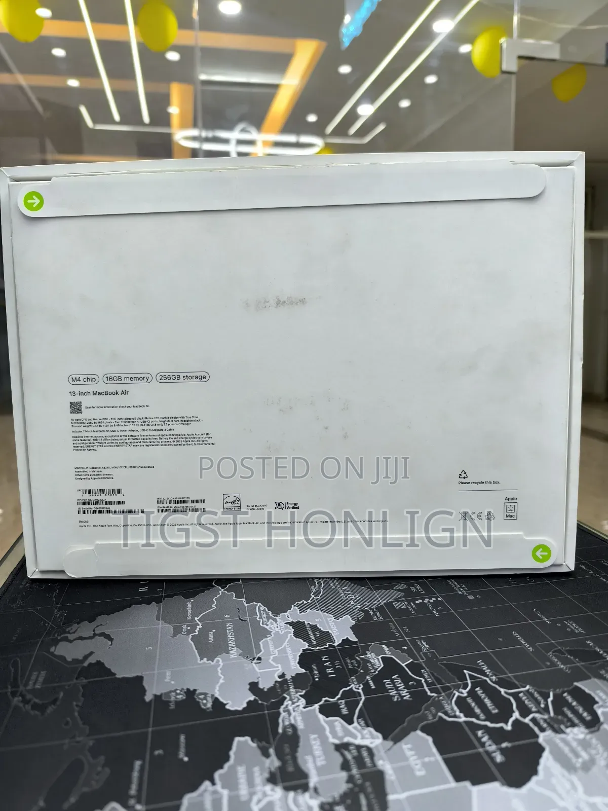 New Laptop Apple MacBook Air 16GB Apple M4 SSD 256GB