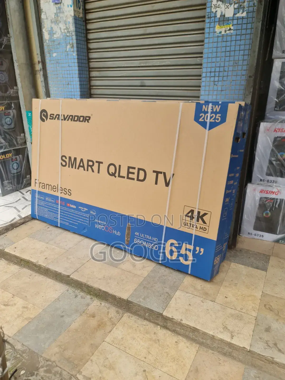 Salvador 65inch Frameless Screen TV