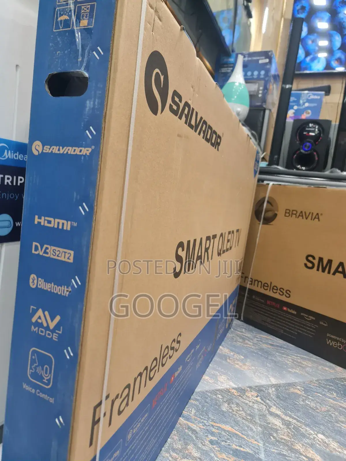 Salvador 65inch Frameless Screen TV