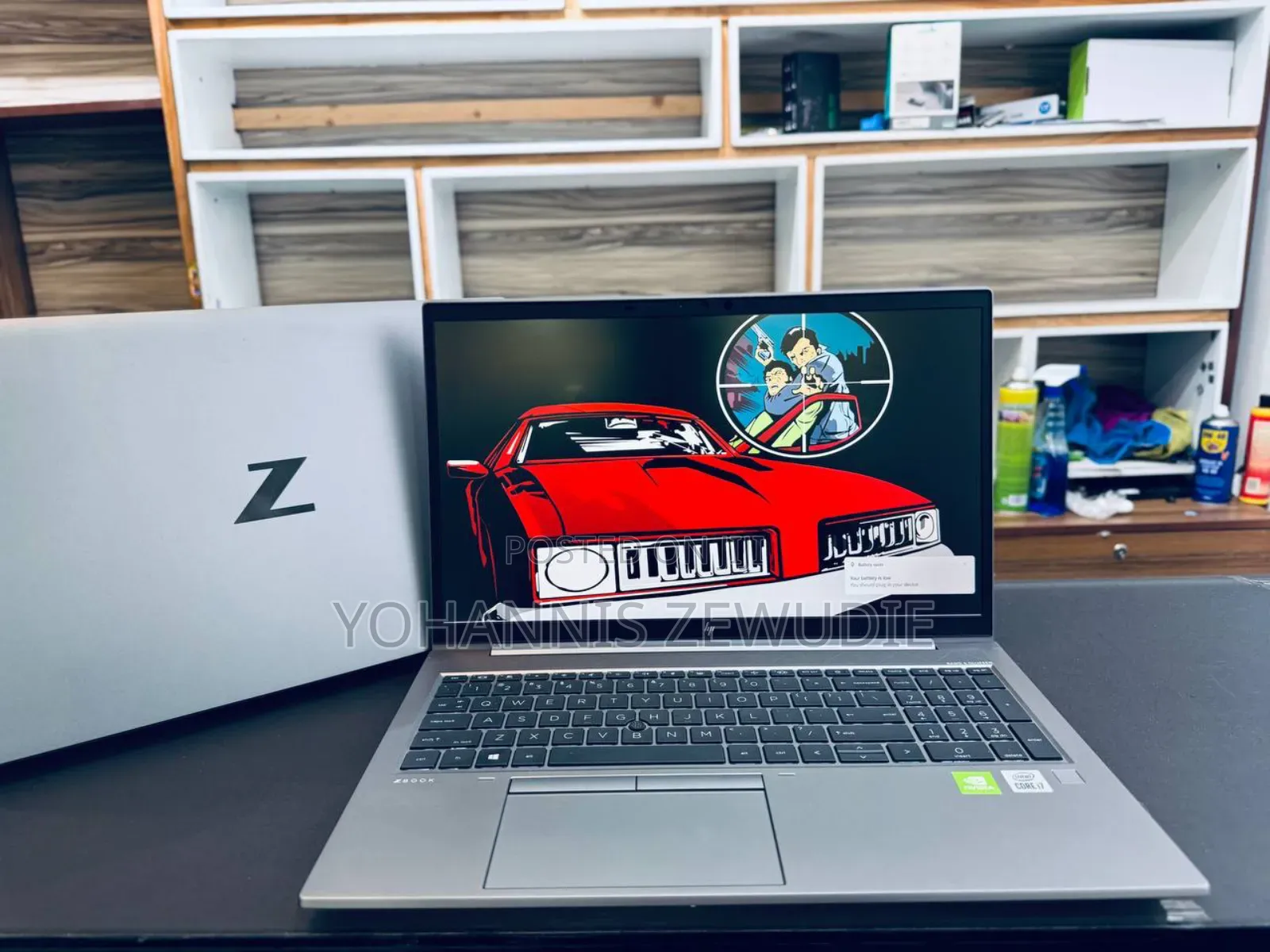 New Laptop HP ZBook 15u 16GB Intel Core I7 SSD 1T