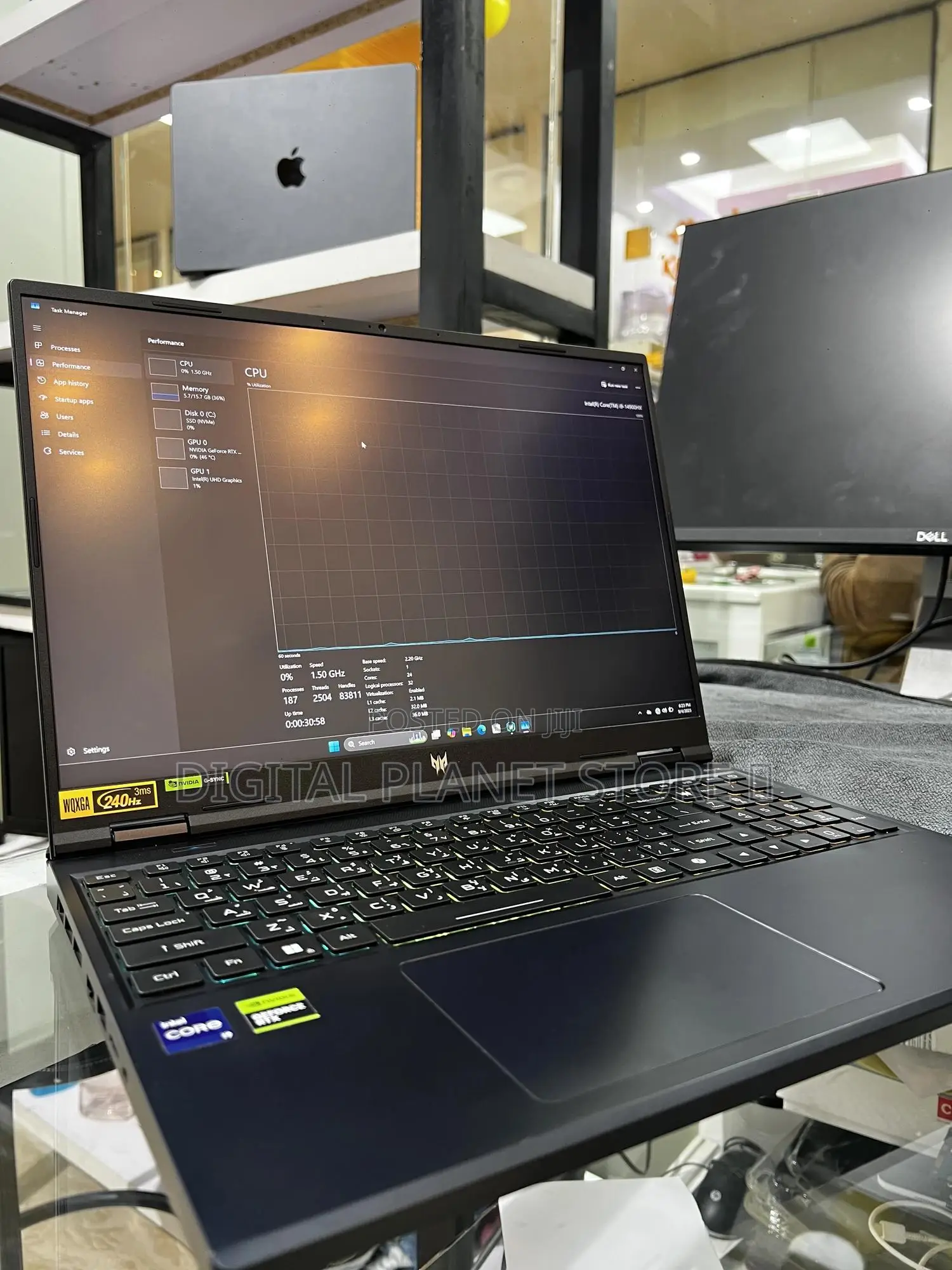 New Laptop Acer Predator Helios Neo 16 16GB Intel Core I9 SSD 1T