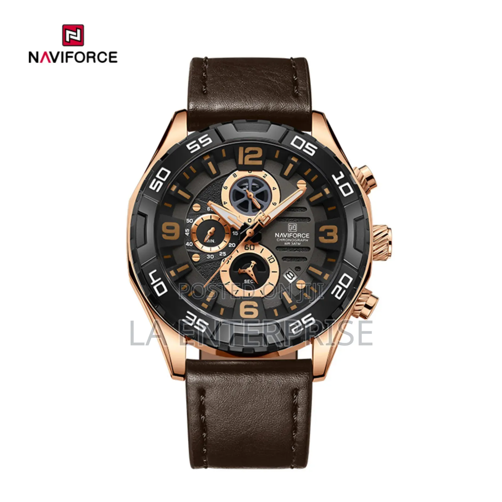 Naviforce Brown Watch