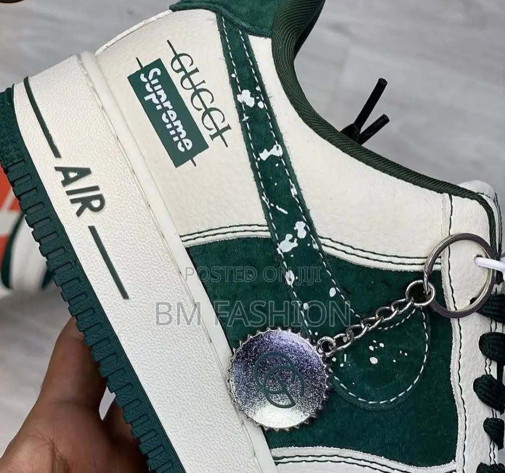 Nike Air Force 1 Gucci Green X Ivory