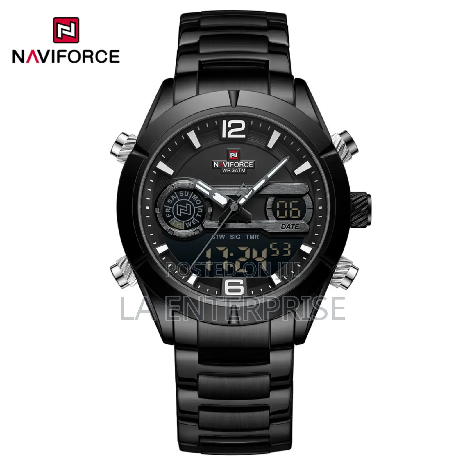 Naviforce Black Watch