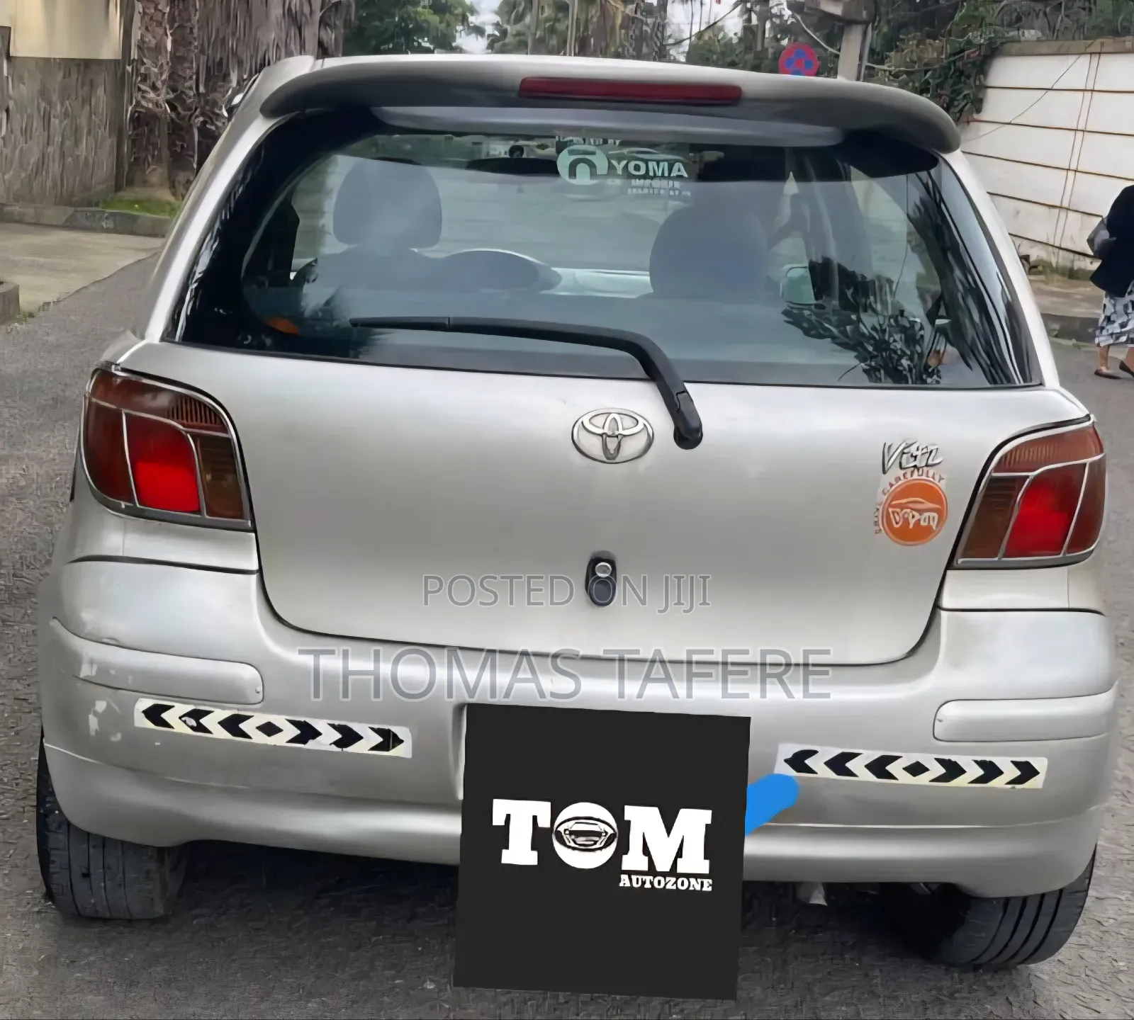 Toyota Vitz 2002 Beige