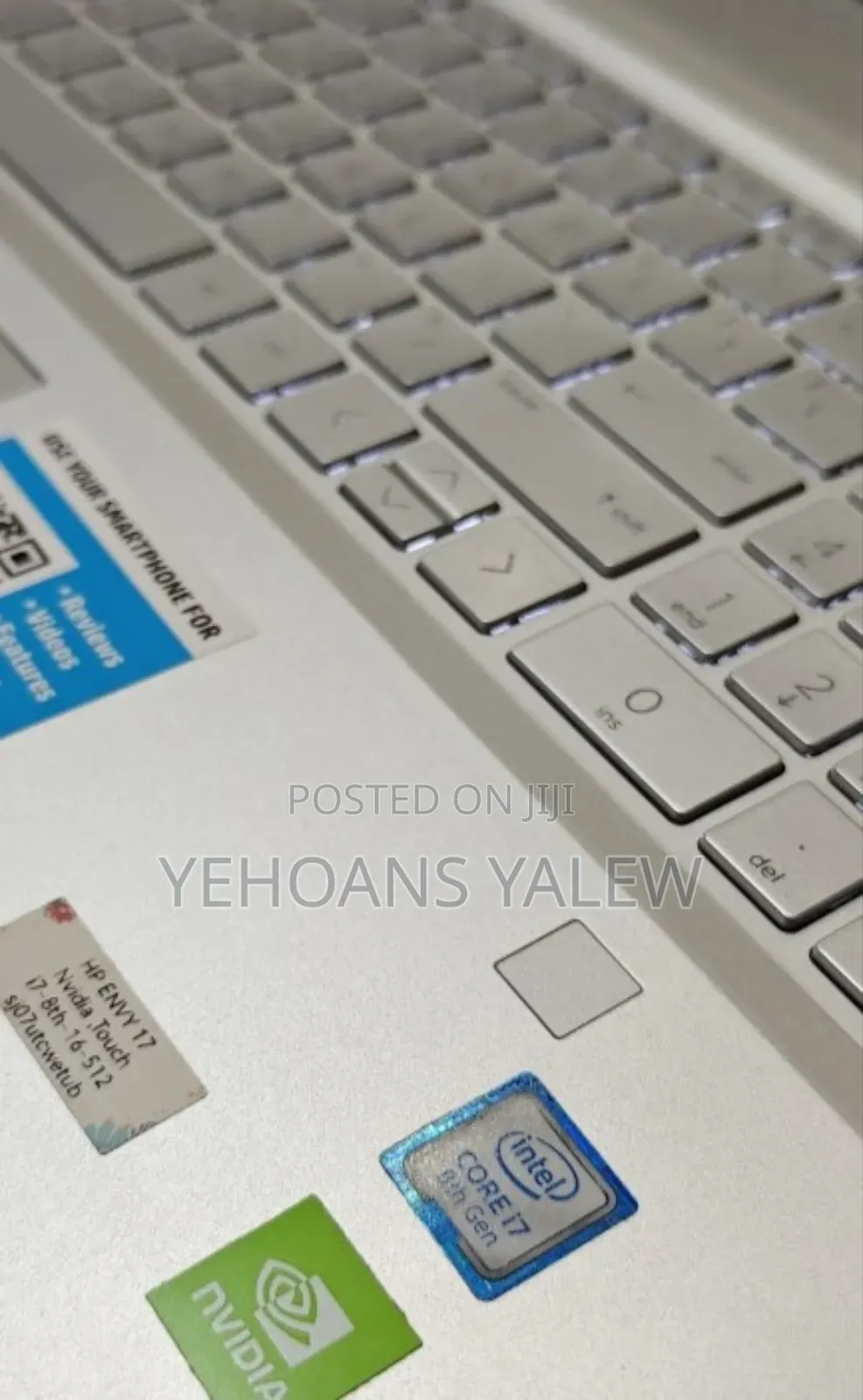 New Laptop HP Envy 15 16GB Intel Core I7 SSD 512GB