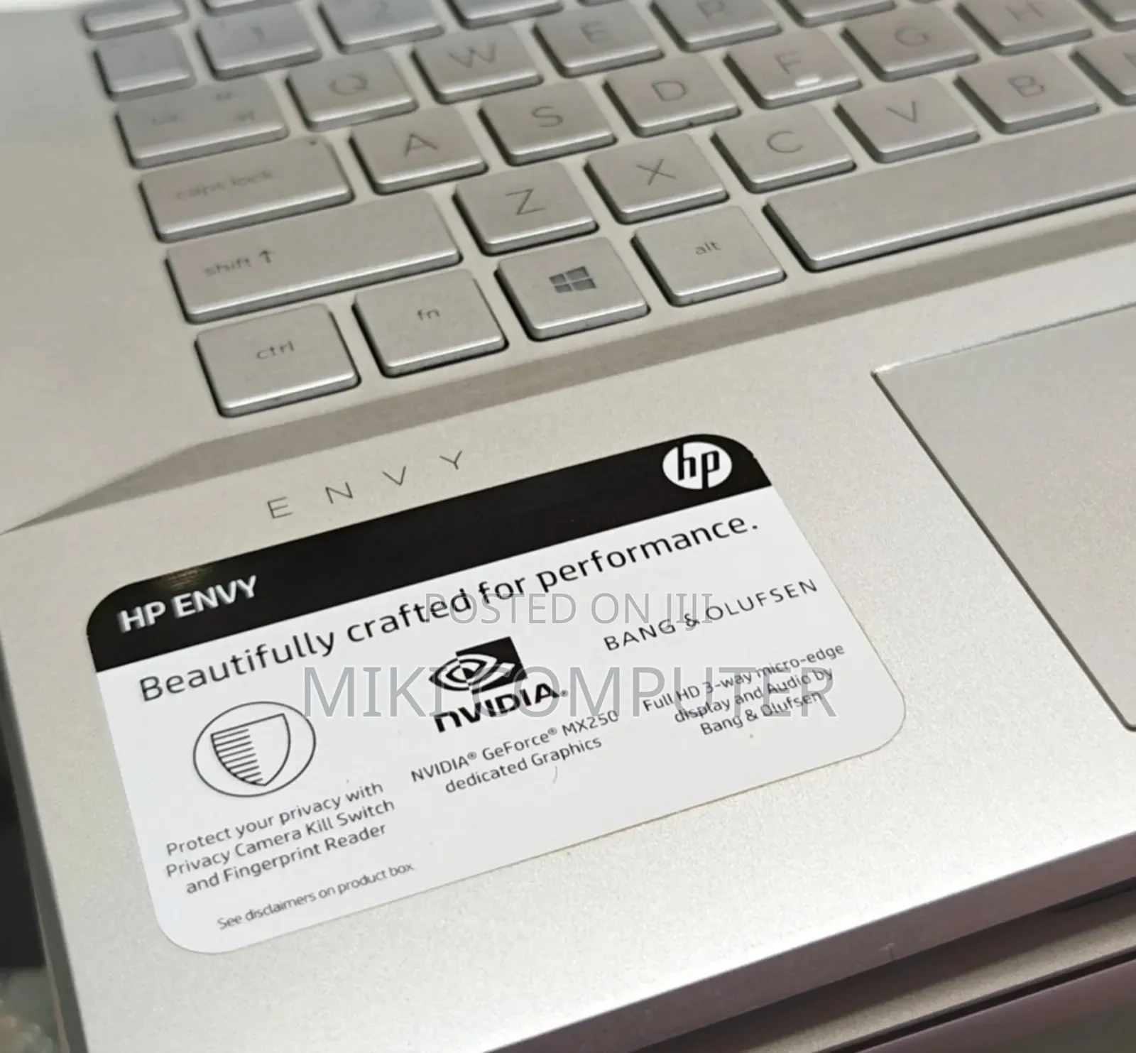 New Laptop HP Envy 14 16GB Intel Core I7 SSD 512GB