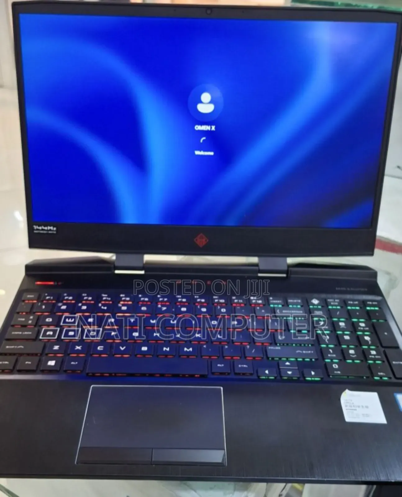 New Laptop HP Omen 15 16GB Intel Core I7 SSD 256GB