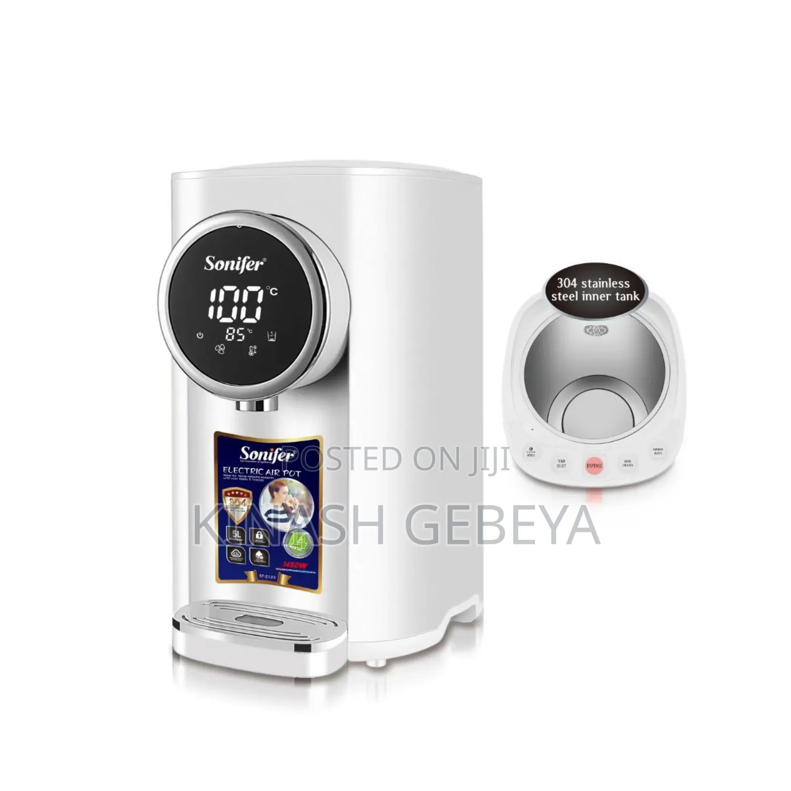 2in1 Sonifer Electric Boiler and Dispenser