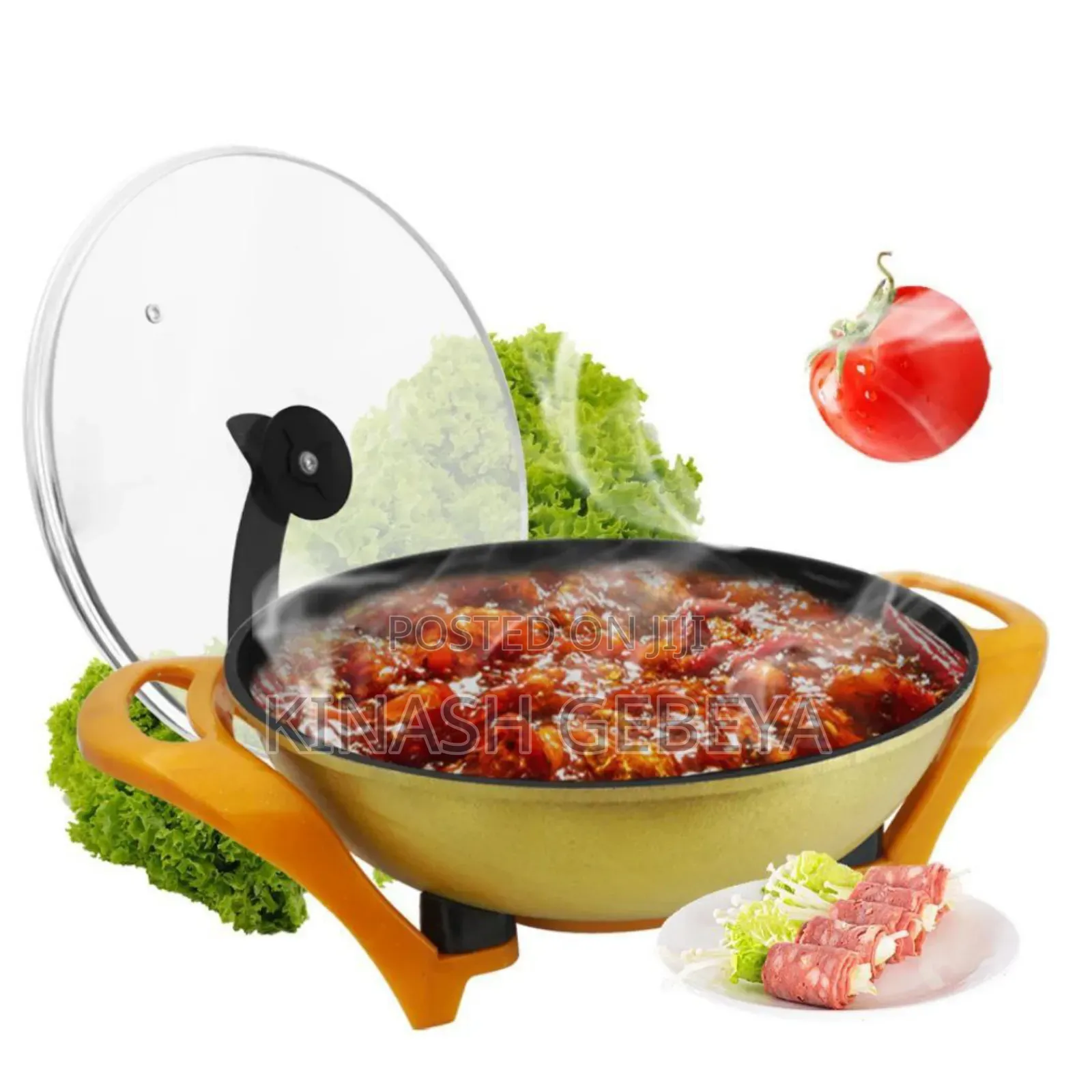 Electric Cooking Pot(የኤሌክትሪክ ድስት)