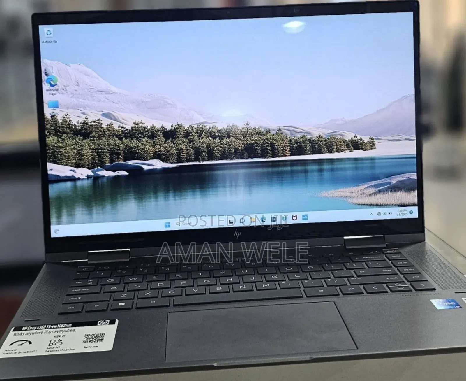 New Laptop HP Envy 13 16GB Intel Core I7 SSD 1T