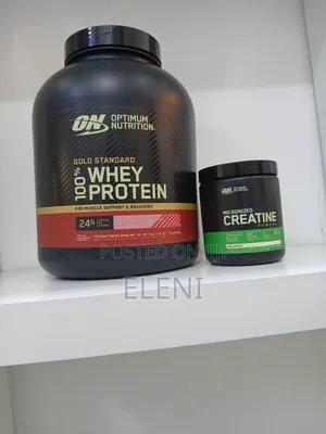 Photo - Optimum Nutrition Gold Standard Whey Protein and Micronized Creatin