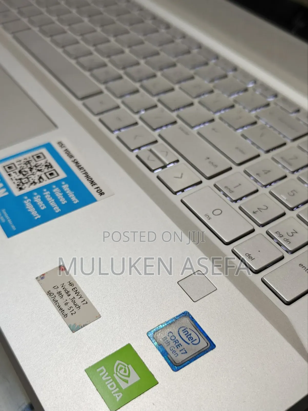 New Laptop HP Envy 17 16GB Intel Core I7 SSD 512GB