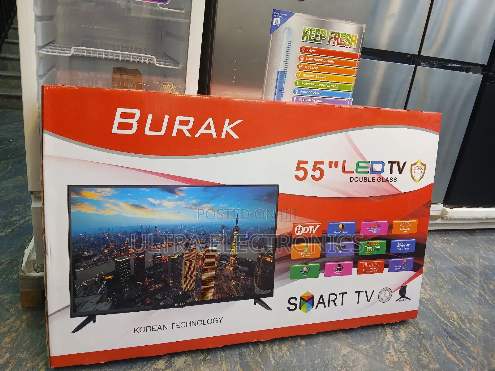 Burak 55 Inch Smart Uhd Tv