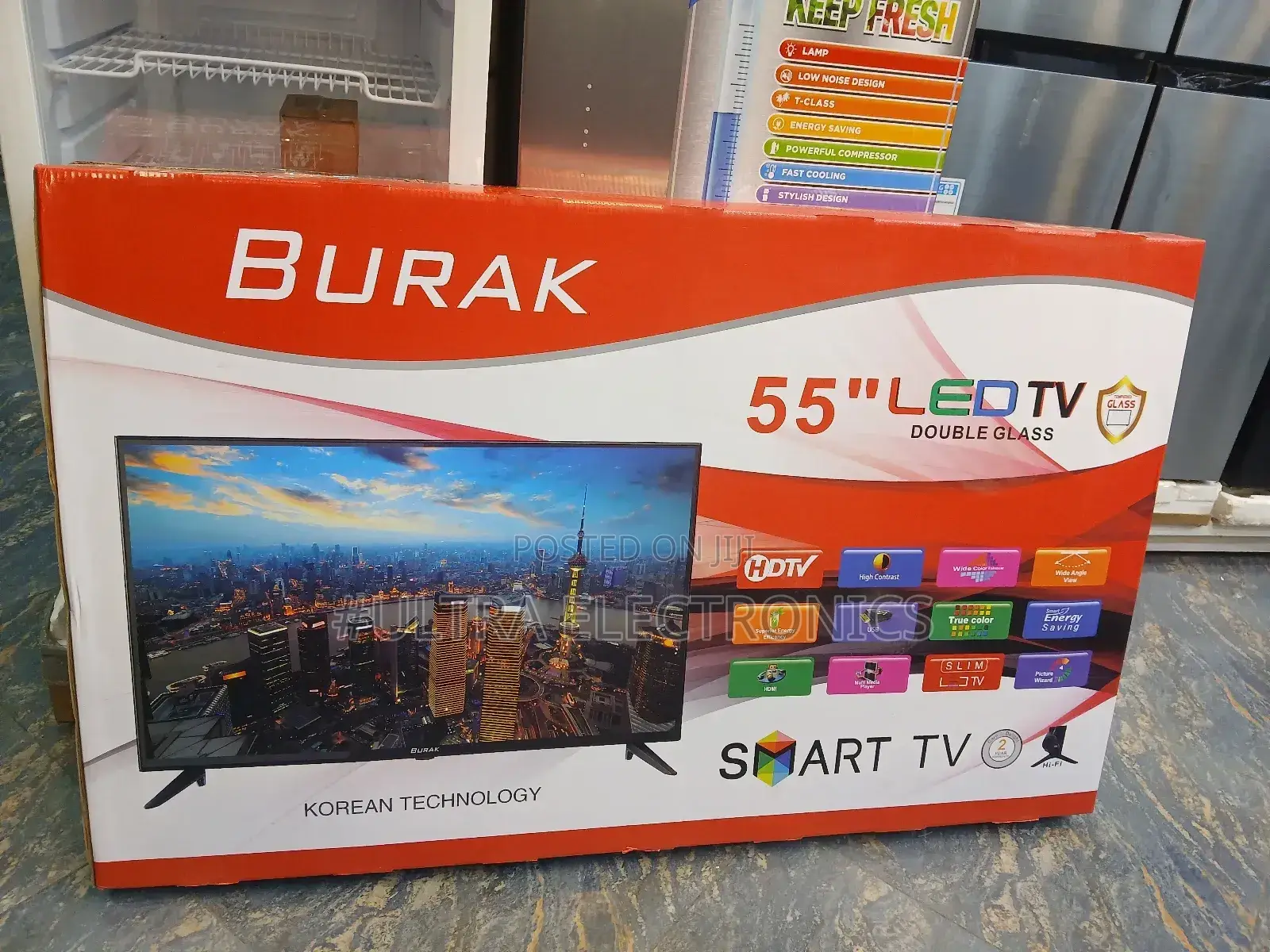 Burak 55 Inch Smart Uhd Tv
