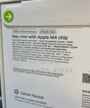 New Apple MacBook Air 2025 M4 13-Inch 16GB Apple M4 Pro SSD 256GB