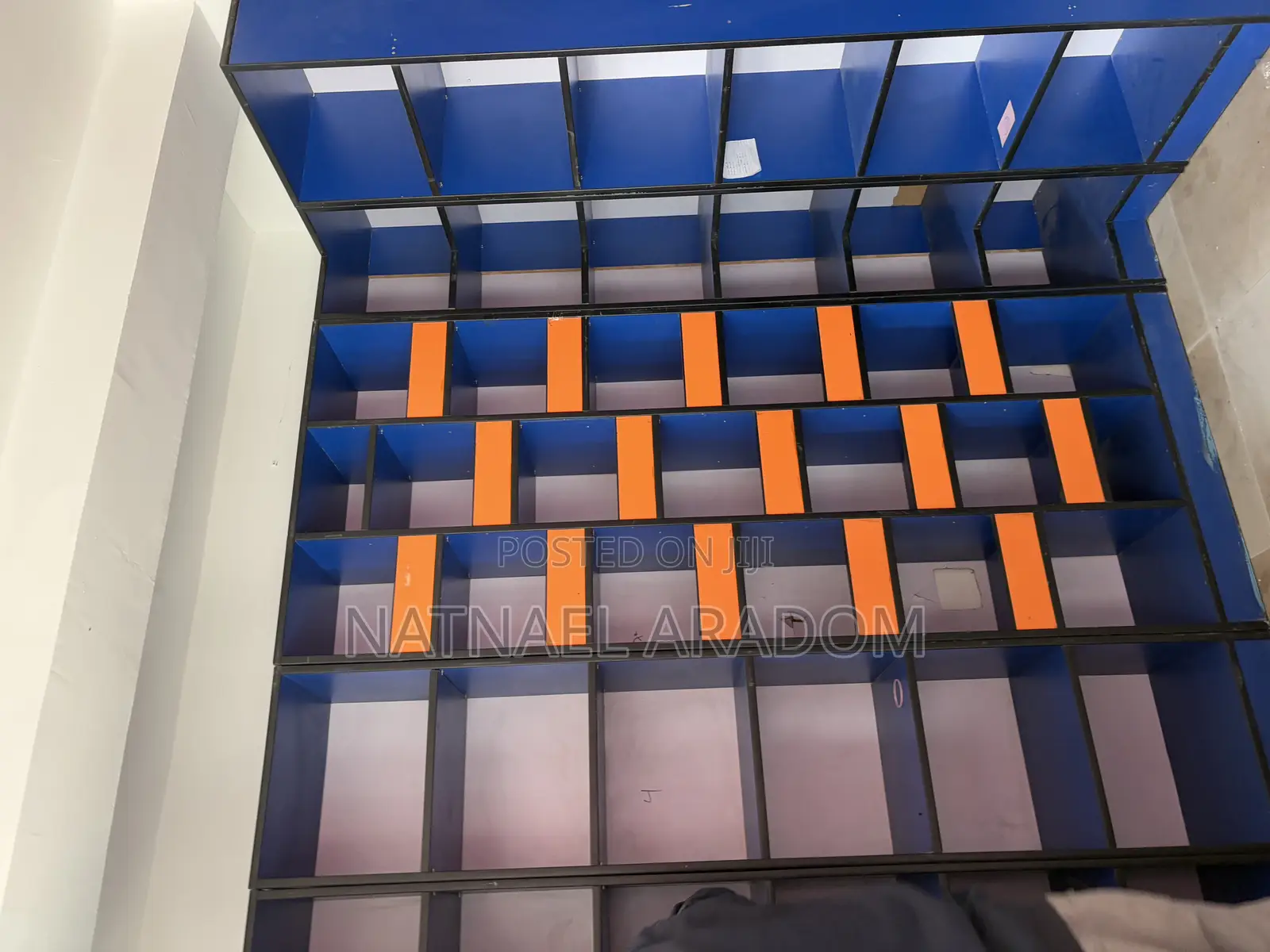 Shelf. Modular Shelving Unit or Retail Display Shelving.