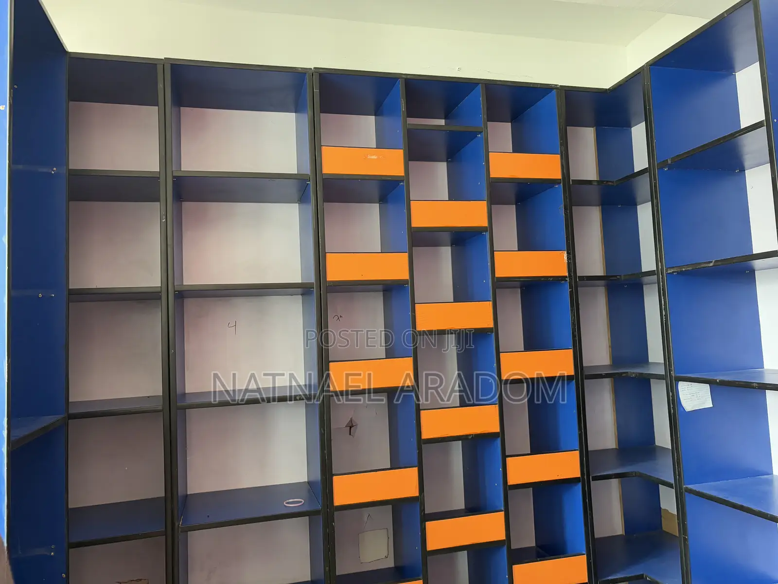 Shelf. Modular Shelving Unit or Retail Display Shelving.