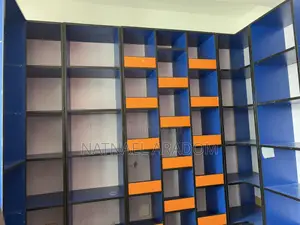 Photo - Shelf. Modular Shelving Unit or Retail Display Shelving.