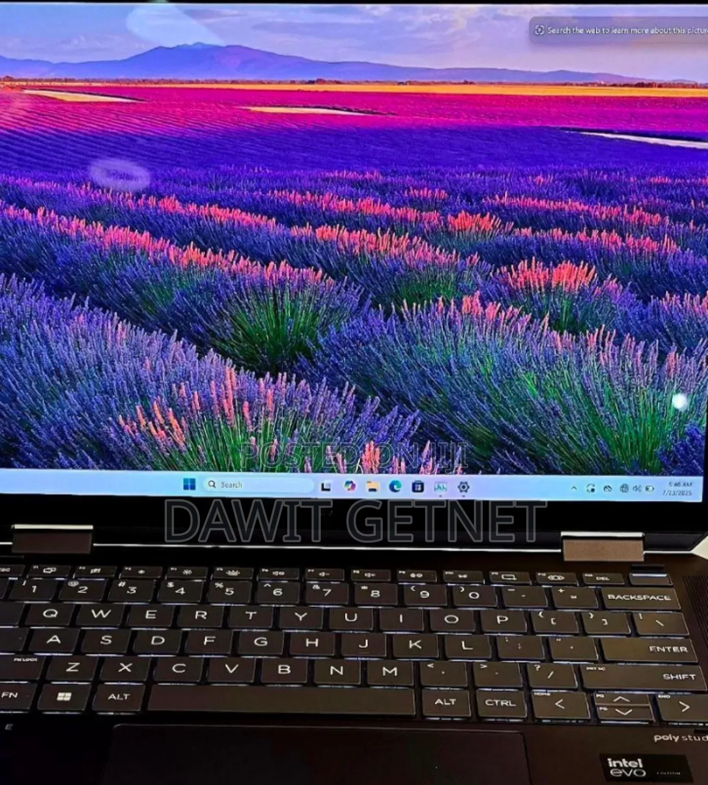 New Laptop HP Spectra 13 16GB Intel Core Ultra 7 SSD 1T