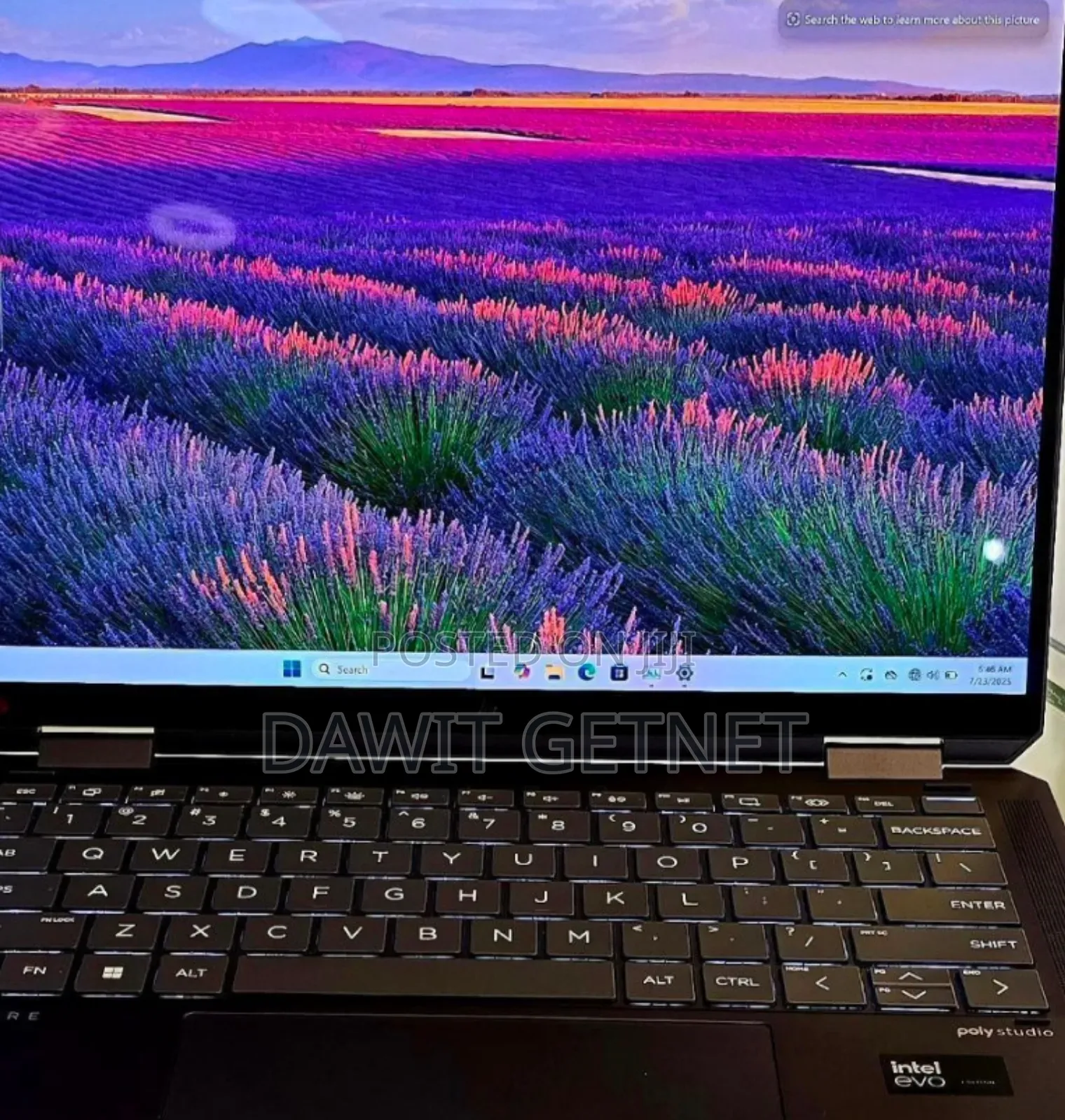 New Laptop HP Spectra 13 16GB Intel Core Ultra 7 SSD 1T