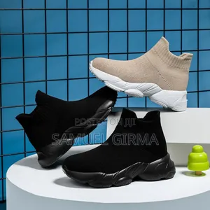 Photo - Mk- 0639 Unisex Breathable Ankle Boots Size: 26-32color: Black, Cream