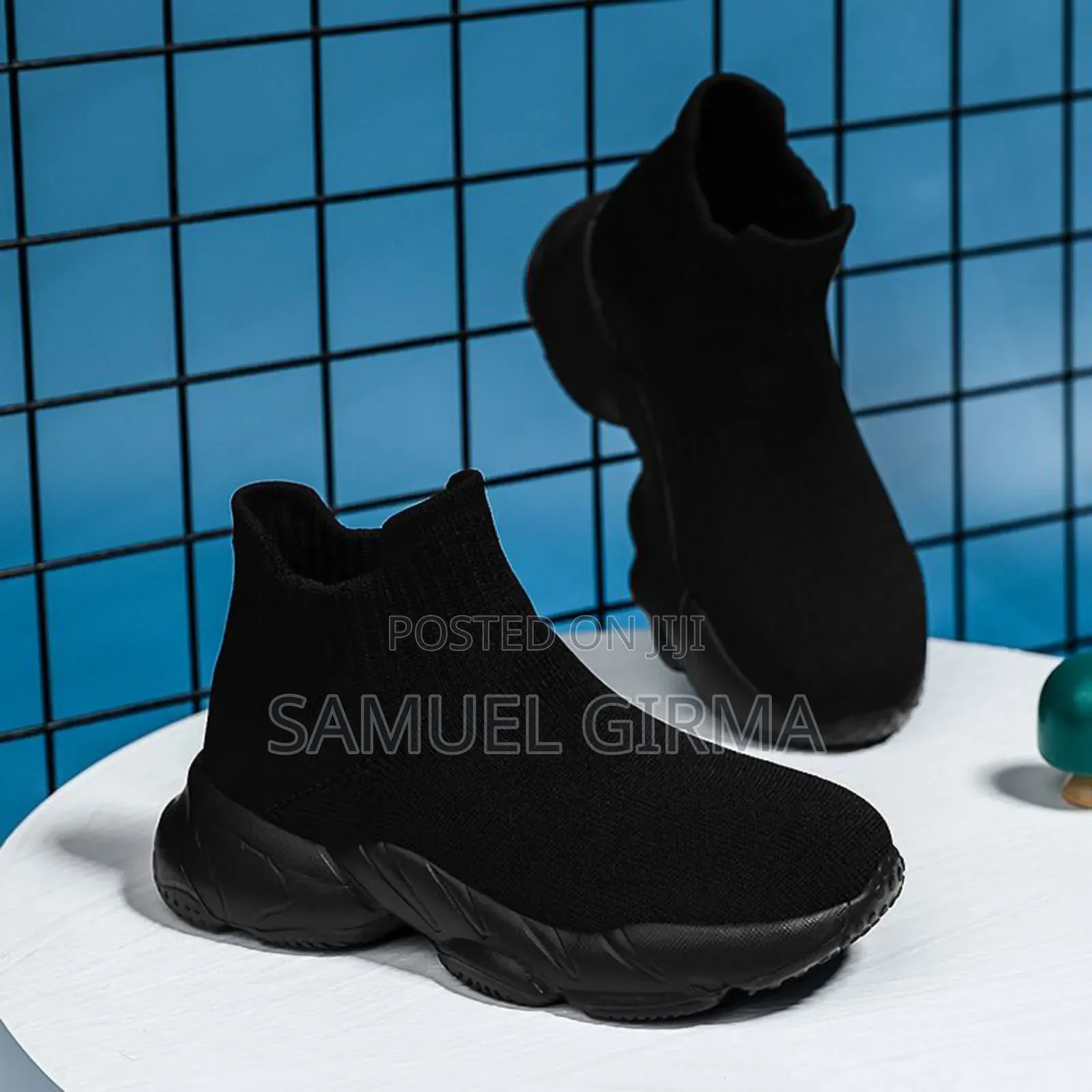 Mk- 0639 Unisex Breathable Ankle Boots Size: 26-32color: Black, Cream