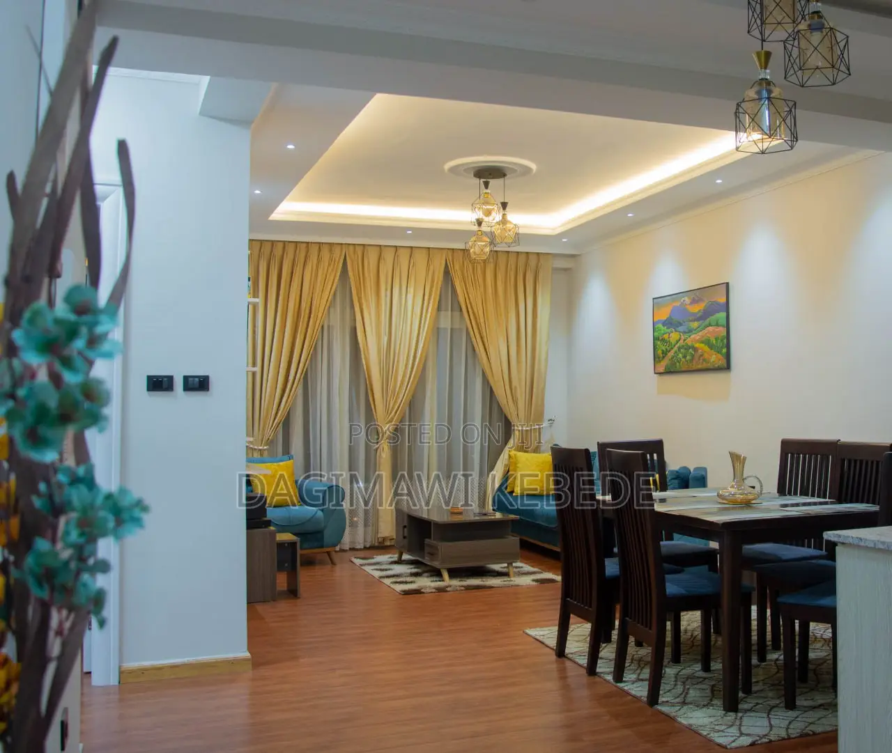 Furnished 3bdrm Apartment in Sket Real Estate, Gullele for rent