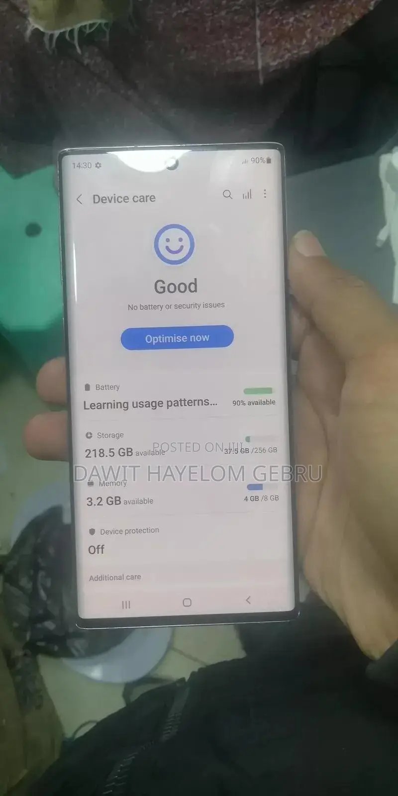 Samsung Galaxy Note 10 5G 256 GB Black