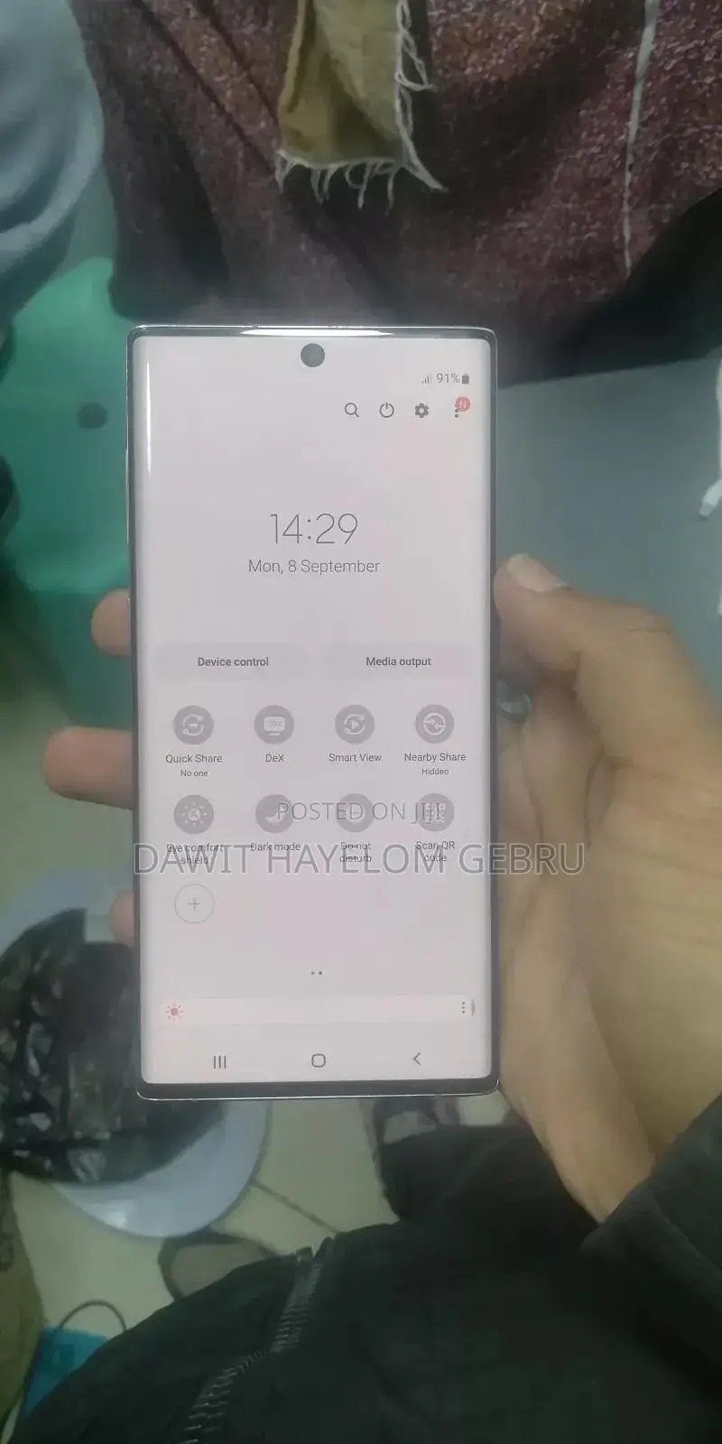 Samsung Galaxy Note 10 5G 256 GB Black