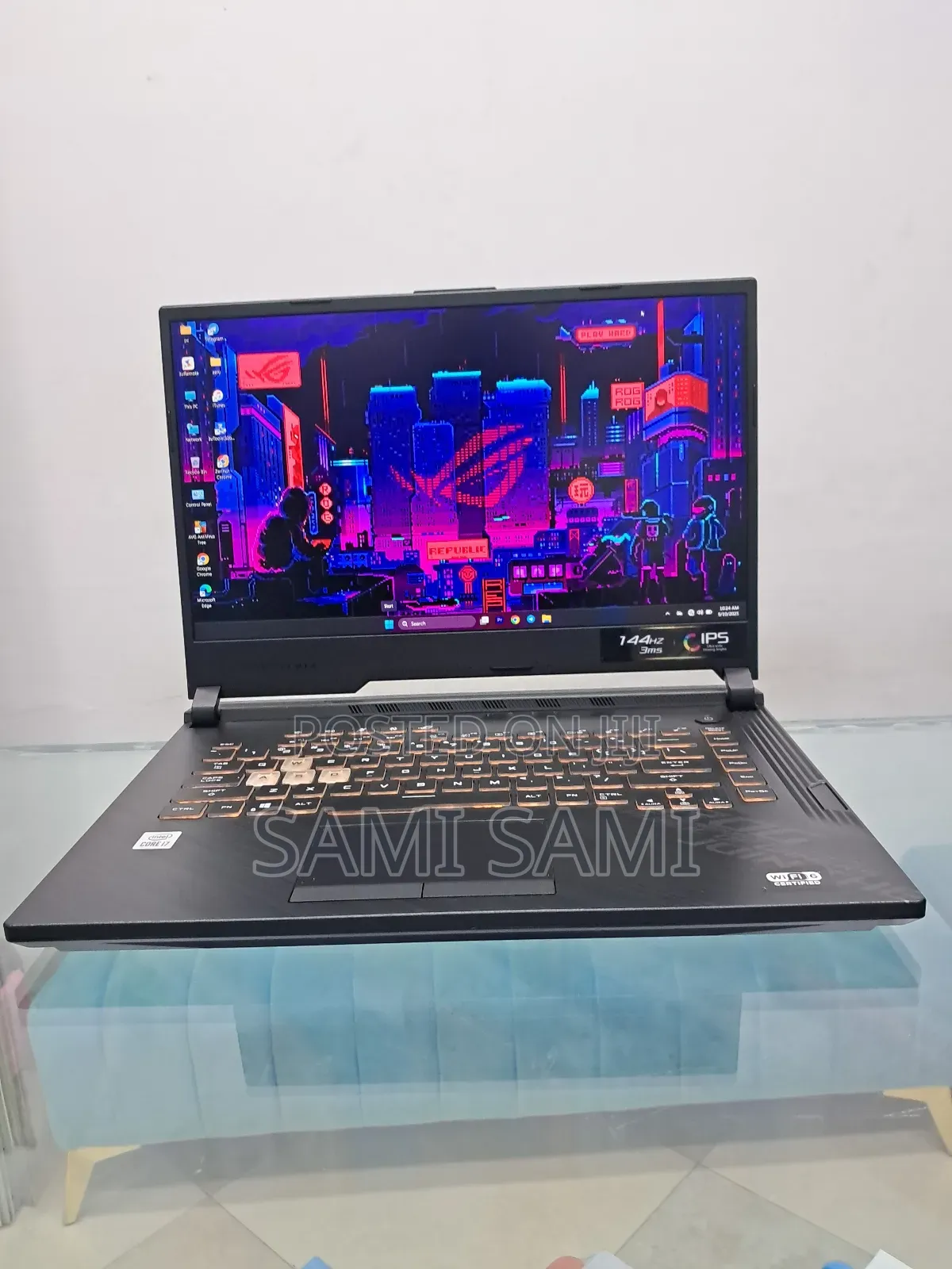 New Laptop Asus ROG Strix G15 16GB Intel Core I7 SSD 512GB