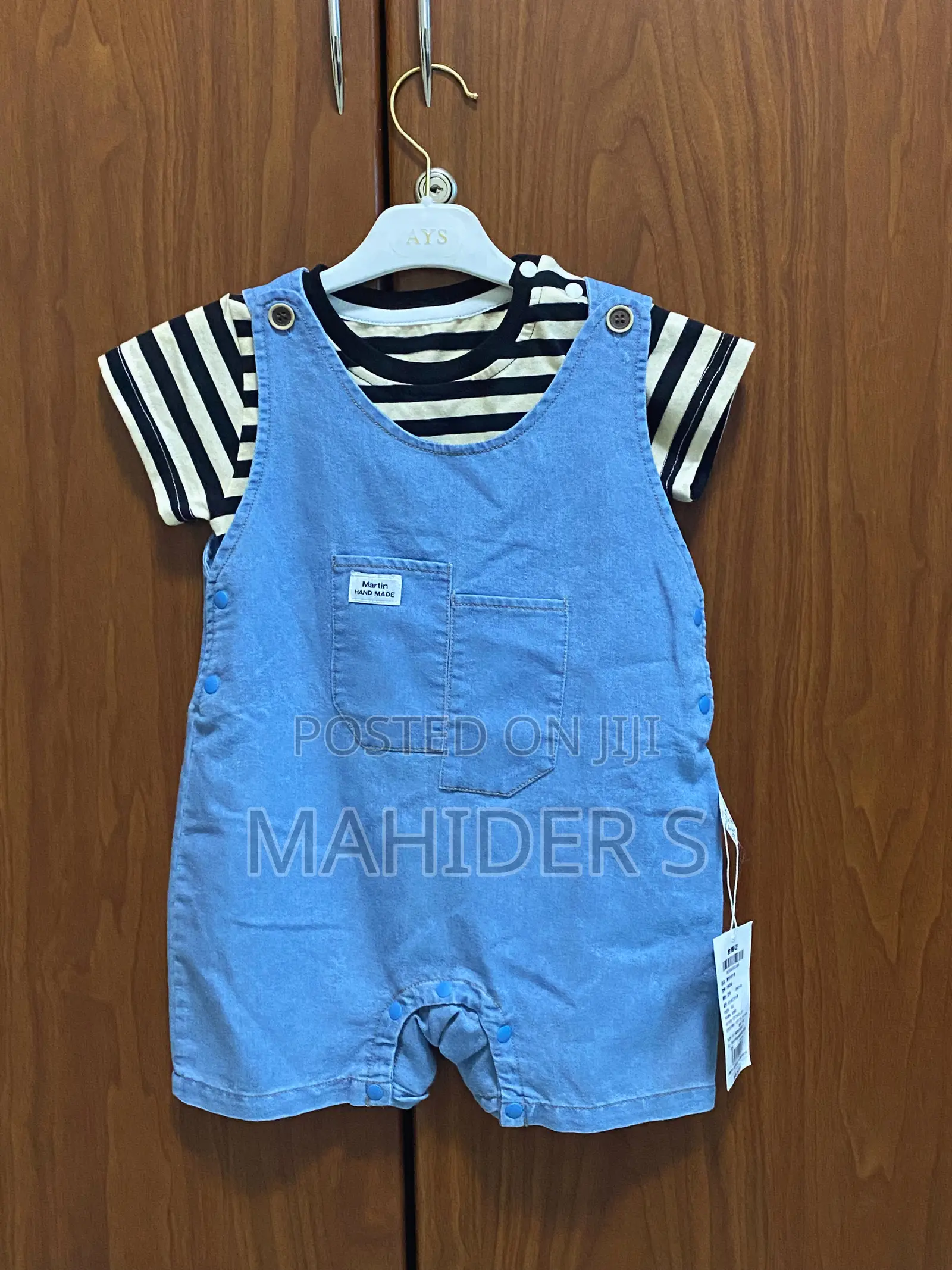 2 Piece Shirt and Dungarees