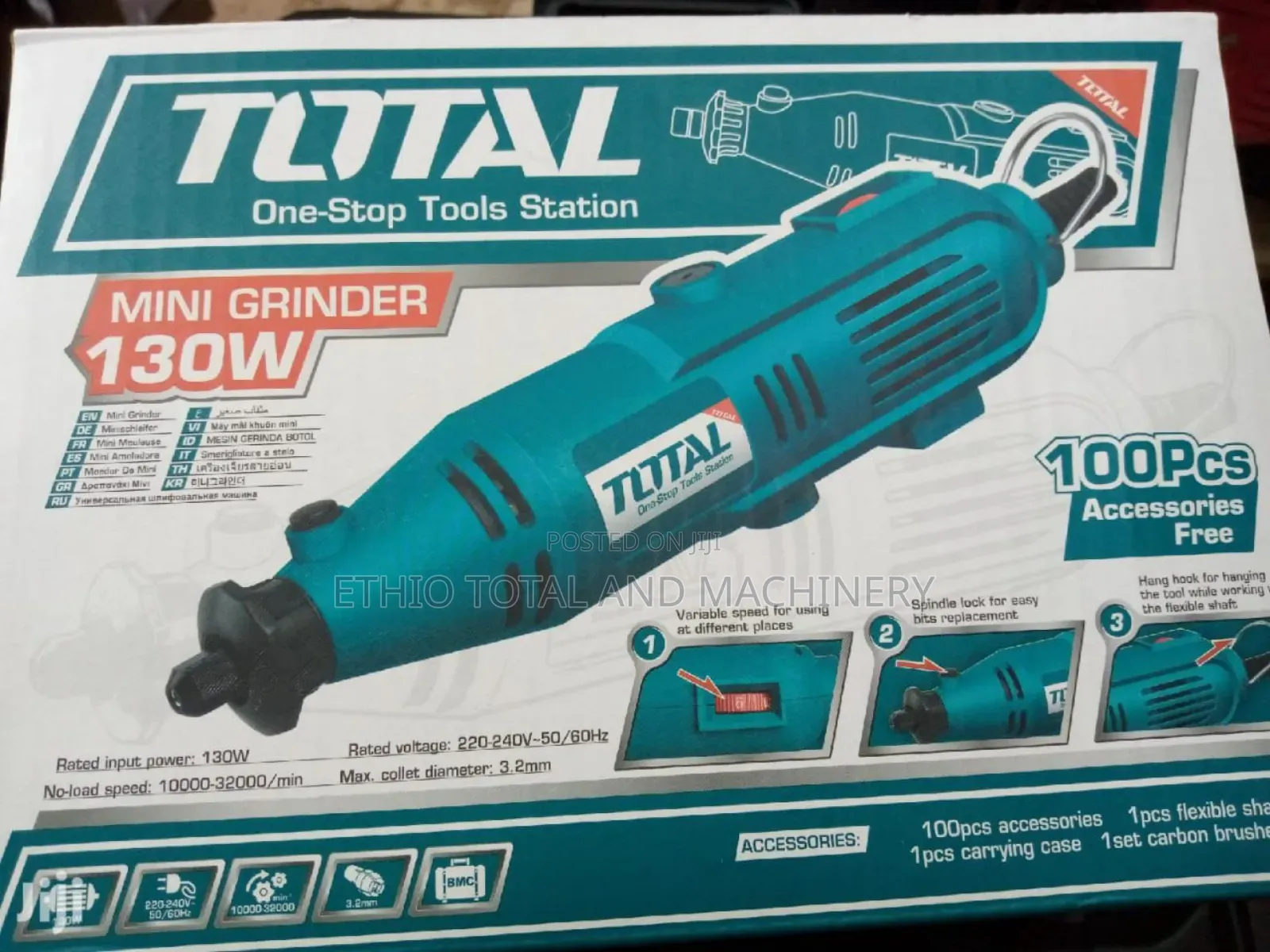 Total TGW Mini Grinder Die Grinder