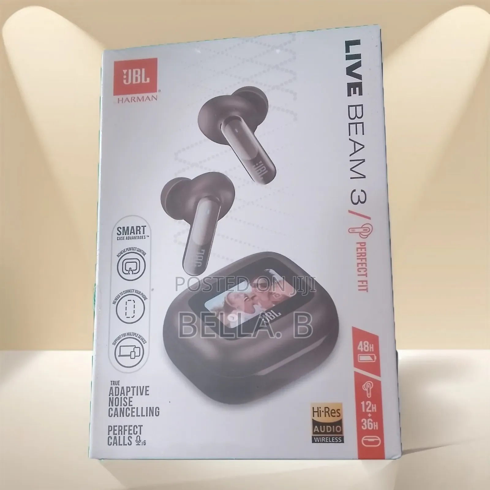 JBL Live Beam3: Built-in Voice Assistant.