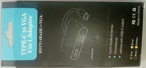 Type C to Vga and Hdmi Adapter
