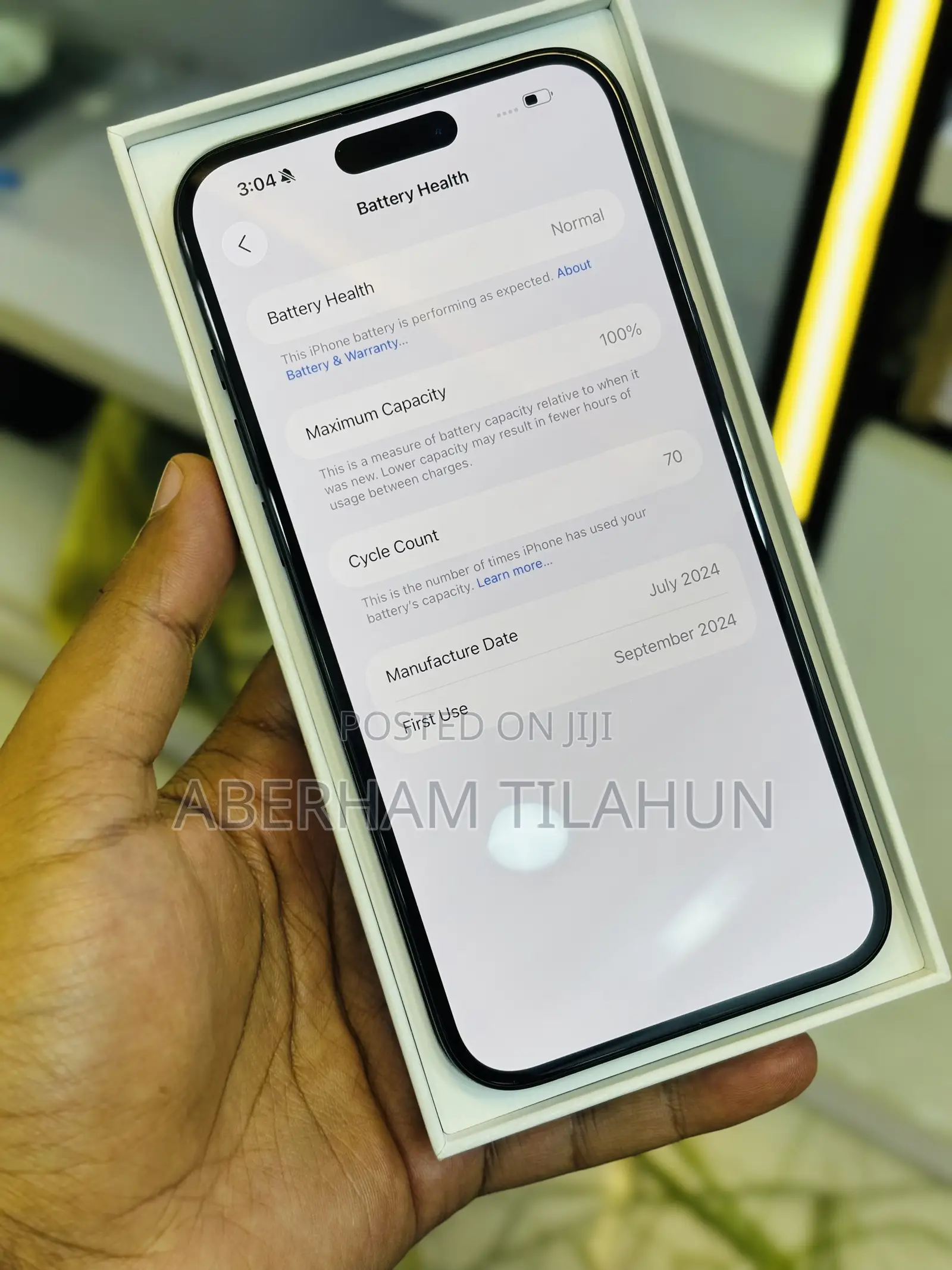 New Apple iPhone 16 Plus 256 GB Black