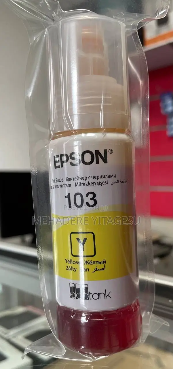 Epson 103 Ink Yellow Original Ink