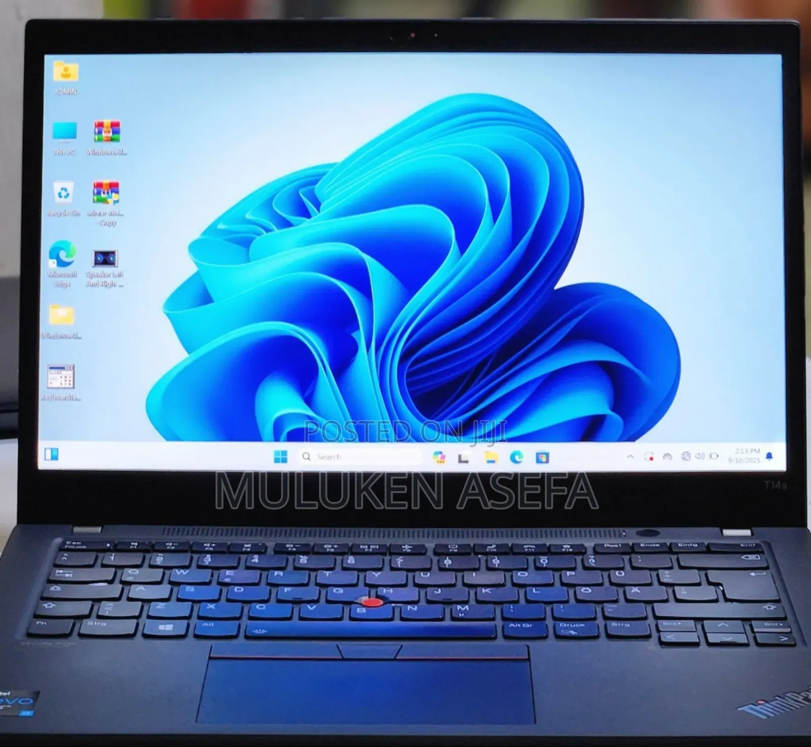 New Laptop Lenovo ThinkPad T14s G4 16GB Intel Core I7 SSD 512GB