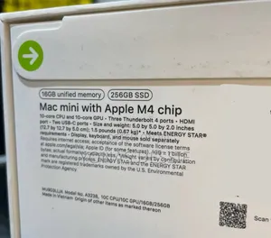 New Desktop Computer Apple Mac Mini M4 16GB SSD 256GB